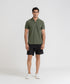 Men's Zipper Polo Shirt